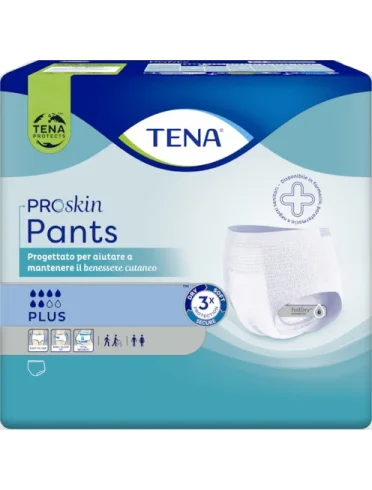 Pannolone per incontinenza tena pants plus extralarge 12 pezzi Pannolone per incontinenza tena pants plus extralarge 12 pezzi