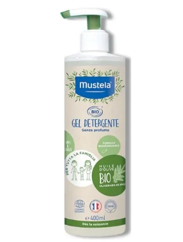 Mustela gel detergente bio 400 ml Mustela gel detergente bio 400 ml