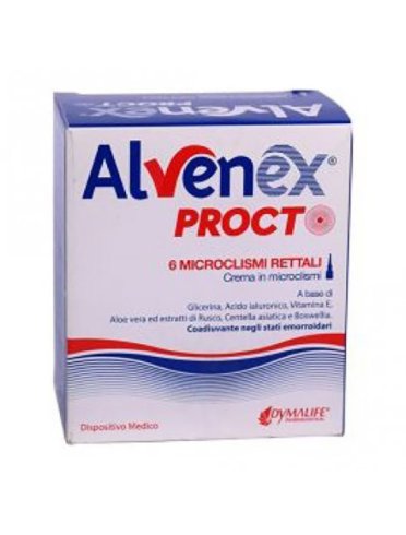 Alvenex procto microclisma 6 pezzi da 8 g