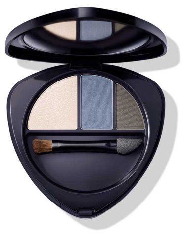 Dr hauschka mallow eyeshadow trio 01 sapphire 4,4 g