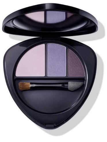 Dr hauschka mallow eyeshadow trio 03 ametrine  4,4 g