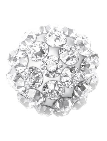 System75 pallina 4,5mm diamantata cristallo  acciaio