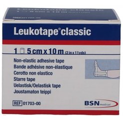 LEUKOTAPE BENDA ANELASTICA PER BENDAGGI FUNZIONALI 5X100 CM