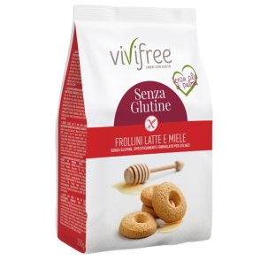 VIVIFREE FROLLINO LATTE E MIELE 250 G