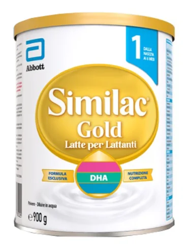 Similac gold stage 1 latte neonati 0-6 mesi 900 g Similac gold stage 1 latte neonati 0-6 mesi 900 g