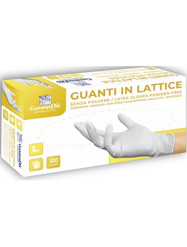 Guanti lattice senza polvere small 100 pezzi