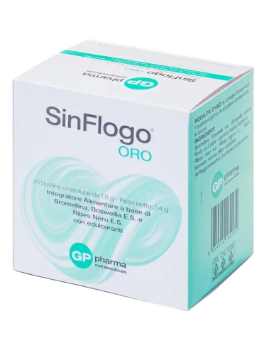 Sinflogo oro 30 bustine orosolubili Sinflogo oro 30 bustine orosolubili