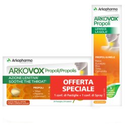 ARKOVOX PROPOLI PACK 24 COMPRESSE + SPRAY 30 ML