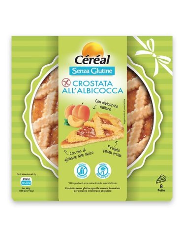 Cereal senza glutine crostata albicocca 350 g