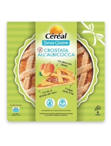 Cereal senza glutine crostata albicocca 350 g Cereal senza glutine crostata albicocca 350 g