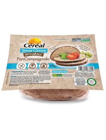 Cereal senza glutine integrale pan campagnolo 175 g