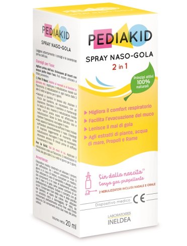 Pediakid spray naso gola 20ml