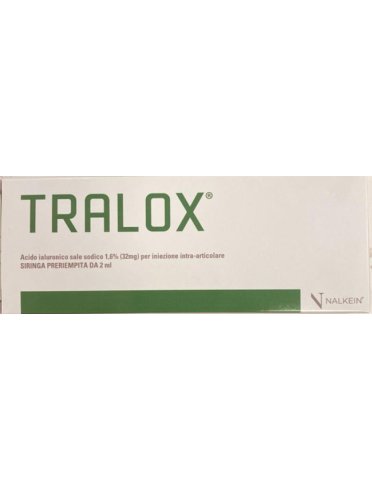Tralox 1,6% siringa preriempita acido ialuronico 1 pezzo