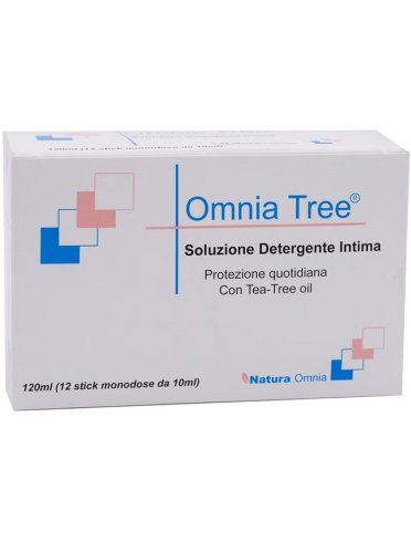 Omnia tree sapone per detersione intima 12 stick 10 ml