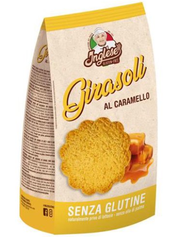 Inglese girasoli al caramello biscotti al mais 300 g