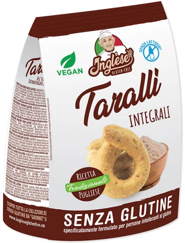 Inglese taralli integrali 180 g Inglese taralli integrali 180 g
