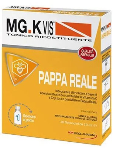 Fruvis forte pappa reale 10 flaconcini 10 ml