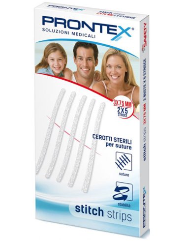 Prontex stitch strips 3x75 10 pezzi