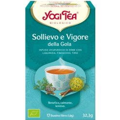 YOGI TEA SOLLIEVO E VIGORE DELLA GOLA 32,3 G