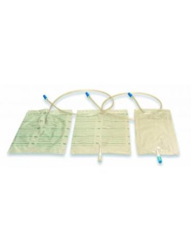 Sacca di drenaggio da letto sterile per incontinenza md214abs 2lt 130cm