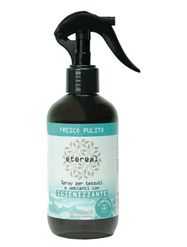 Etereal spray per tessuti e ambienti igienizzante fresco pulito 250 ml