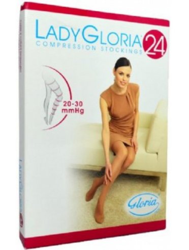 Ladygloria 24 autoreggente 240 nero 2