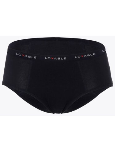 Lovable slip flusso medio nero