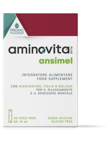 Aminovita plus ansimel 20 stick pack