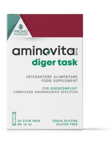 Aminovita plus diger task 20 stick da 10ml