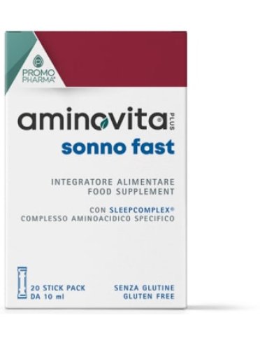 Aminovita plus sonno fast 20 stick da 10ml