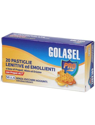 Golasel pro 20 pastiglie miele