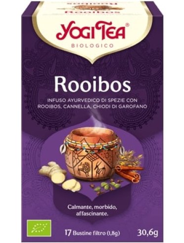 Yogi tea rooibos bio 17 filtri 30,6 g