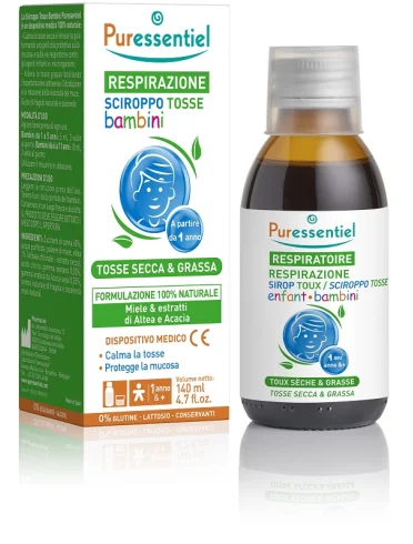 Puressentiel sciroppo tosse bambini 140 ml Puressentiel sciroppo tosse bambini 140 ml