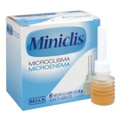 MINICLIS ADULTI 9G 6 MICROCLISMI CL II