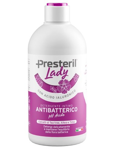 Lady presteril det a/batt500ml