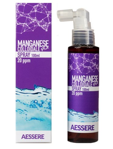 Manganese colloidale plus spray 20ppm medicazione 100 ml