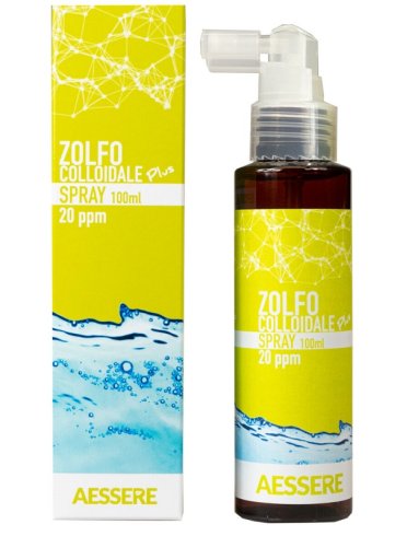 Zolfo colloidale plus spray 20ppm medicazione 100 ml