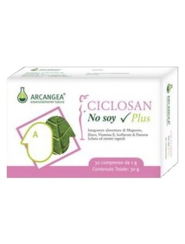 Ciclosan plus no-soy 30cpr