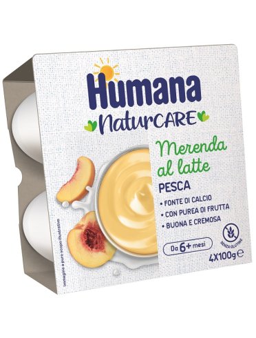 Humana merenda pesca 4pz 100g Humana merenda pesca 4pz 100g