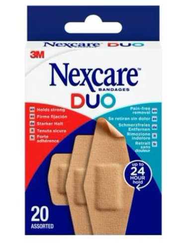 Nexcare duo cer assort 20pz