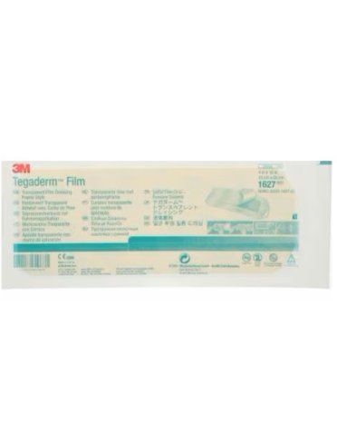 Medicazione trasparente sterile semipermeabile in poliuretano 10x25cm 20 pezzi