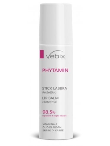 Vebix phytamin stick labbra protettivo 5,7 ml new 2019 cerafree