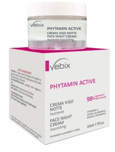 Vebix phytamin crema viso notte nutriente 50 ml