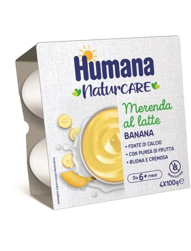 Humana merenda banana 4pz Humana merenda banana 4pz