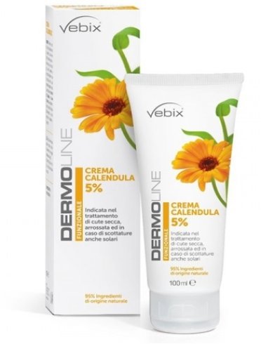 Dermoline crema viso mani calendula 5% 100 ml