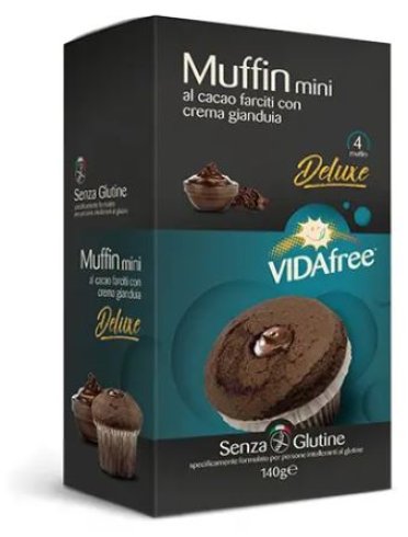 Vidafree minimuffin crema gianduia 140 g