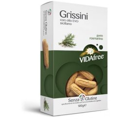 VIDAFREE GRISSINI MINI SNACK GUSTO ROSMARINO 100 G