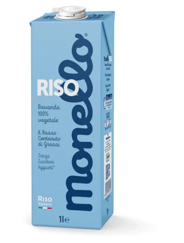 Monello riso bevanda vegetale brick da 1 litro Monello riso bevanda vegetale brick da 1 litro