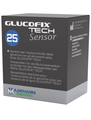 Glucofix tech sensor 25str
