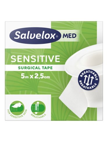 Cerotto salvelox sensitive tape r6 5x2,5 cm